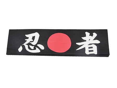 Hoofdband zwart Ninja | Sushitotaal.nl | De Sushi webshop