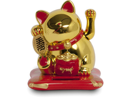 Maneki Neko Goud | Sushitotaal.nl | De Sushi webshop