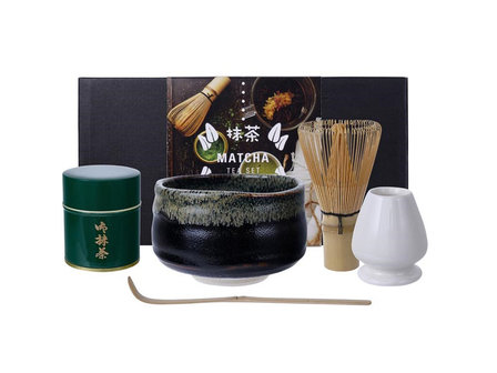 Matcha Starter Giftset Yuzu Black | Sushitotaal.nl | De Sushi webshop