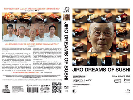 Jiro dreams of sushi DVD - Sushitotaal.nl