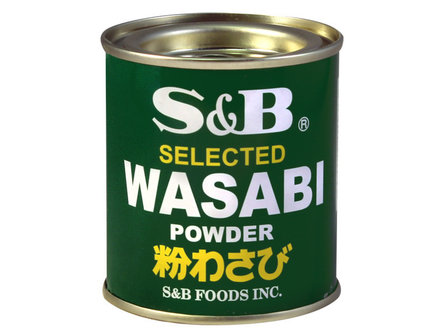 S&amp;B wasabipoeder | Sushitotaal.nl | De Sushi webshop