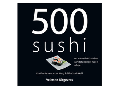 Boek 500 Sushi