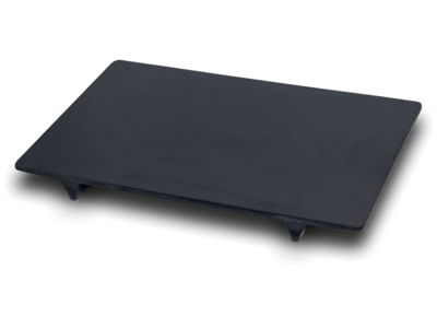 Serveerplank melamine (Geta) 23,5x14 - matzwart