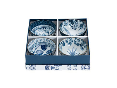 Rijstkommen set 300ml Flora Japonica