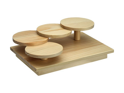 Serveerplank (Geta) Display round