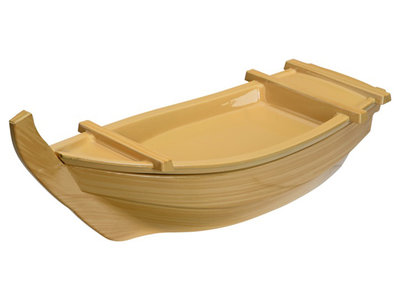 Sushiboot ABS Lacquerware Golden 35x13
