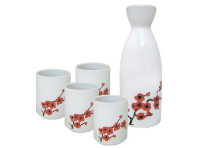 Sake set - 5-delig - Saki
