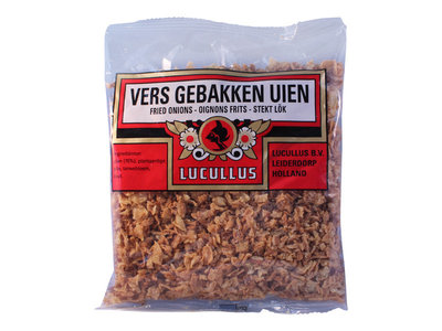 Vers gebakken uitjes 200 gram
