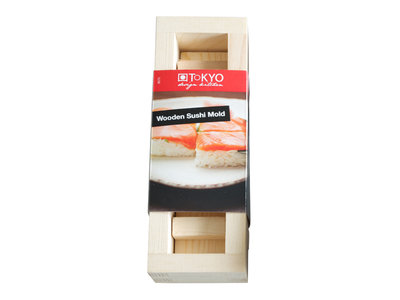 Oshi sushi maker hout 21x7x6