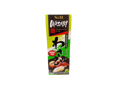 Wasabi pasta in tube family size
